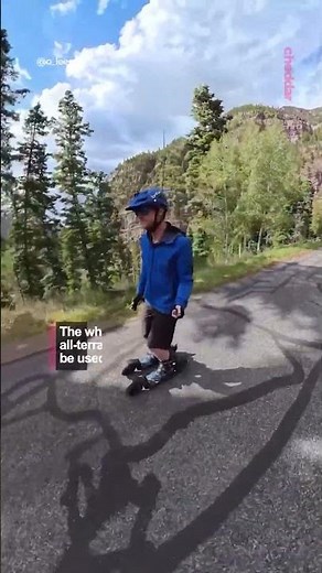 Skiing in July? on Asphalt??