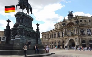 【超清】夏季漫步游德国德累斯顿(Dresden)｜前东德地区最美丽的城市之一 拍摄日期：2022.7