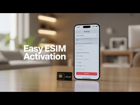 How To Activate Verizon eSIM on iPhone 16 - easy steps