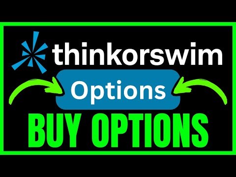 How To BUY OPTIONS On ThinkorSwim (QUICK & EASY) 2026