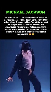 Michael Jackson delivers a beautiful performance of Billie Jean at MTV Awards #michaeljackson