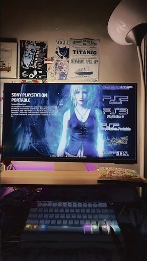 my emulator setup 💌 | #emulator #ps2 #retrogaming #youtubeshorts