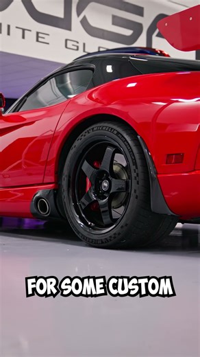 2008 Viper ACR in for Custom XPEL Ultimate PPF at White Glove Auto