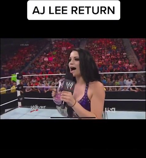 AJ Lee Returns to WWE in Surprise Comeback