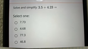 Solve and simplify: 3.5   4.23... | Filo