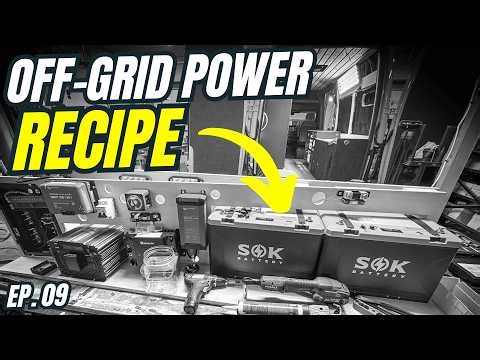 How I Install a Camper Van Electrical System EP.09 #sprinterconversion