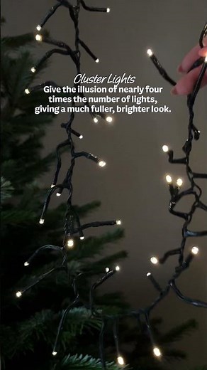 String lights vs cluster lights, which one do you prefer? 💡🎄