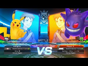 Pikachu vs Gengar - Pokkén Tournament DX