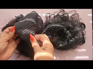DIY Adding Drawstring to Wig Long Version. Part 2