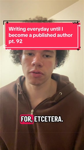 My Journey to Becoming a Published Author: Day 92