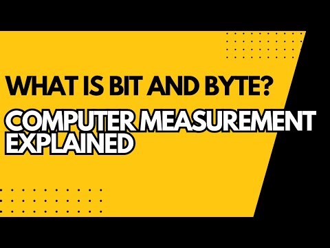What is Bit and Byte | Computer Measurement Explained