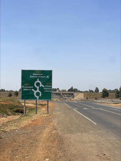 Explore the Kapseret Interchange on Eldoret Southern Bypass