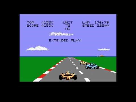 Pole Position II (Atari 7800 Version) - Seaside Track Longplay