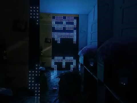 How to bold and make letters full on a 2D WLED led matrix