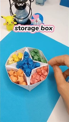DIY storage box 😍✨ #shorts #art #diy#craft #youtubeshorts #viralshorts #viral #magic #funny