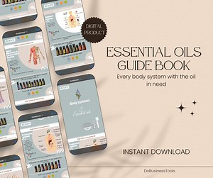 Doterra Essential Oils Guide Book | Guide Book for Oils | Body Systems Guide Book | Essential Oils and Body Systems | Digital Product - Etsy