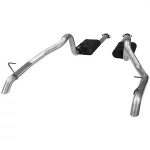 Flowmaster  Mustang American Thunder Stainless Cat Back Exhaust Kit  (87-93) GT 817116