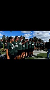 The #spartanmarchingband closes out their final practice before the first game at Spartan Stadium singing “MSU Shadows.” #spartanmarchingband #msufootball #michiganstateuniversity #gogreengowhite | Lansing State Journal