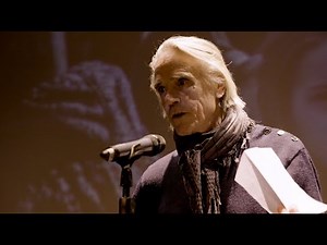 Jeremy Irons reads an extract from Maria Stepanova’s “The war of Putin’s Imagination"
