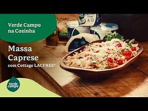 Caprese Pasta with Sautéed Tomatoes and LACFREE® Verde Campo Cottage Cheese