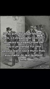 Jack, o Estripador foi o apelido dado a um assassino que aterrorizou o bairro de Whitechapel, em Londres, em 1888. Os crimes chocaram a população e receberam enorme atenção da imprensa da época.Apesar de inúmeras investigações e dezenas de suspeitos ao longo dos anos, sua verdadeira identidade nunca foi confirmada. Mais de 130 anos depois, o caso continua sendo um dos maiores mistérios da história criminal. #historytok #CuriosidadesHistoricas #JackTheRipper #Mistérios #HistóriaReal