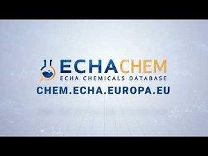 ECHA CHEM tutorial: how to find general information in REACH registrations