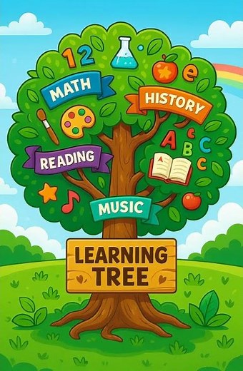 The Learning Tree... Where knowledge grows for you and me!” (Kids education)