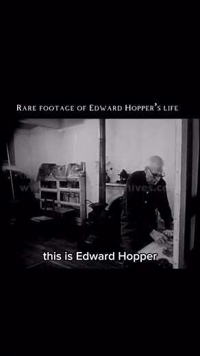 451 reactions · 169 shares | Rare footage of Edward Hopper’s life (1965)諾️﫟 #edwardhopper #edwardhopperhouse #americanart | Contemporary Art | Facebook