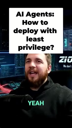 ZioSec on Instagram: "AI agents need granular access control. Limit access to sensitive data & monitor info flow. Like human SDRs, but 24/7. #AIAgents #SDR #Security #DataSecurity #AISecurity #InfoSec #AccessControl"