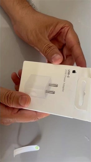 Apple 20W USB-C Power Adapter #shorts #apple #applecharger