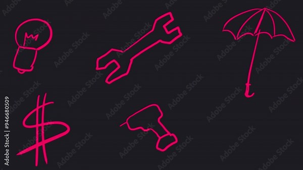 Animating Symbols, the Arrow, the Letters, the Signs