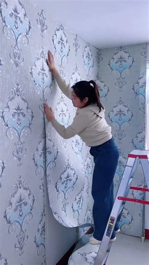Modern Home Decoration Idea with Elegant 3D Wallpaper Design – Simple DIY Project