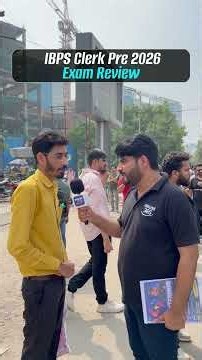 IBPS Clerk Prelims 2026 Exam Review | Paper Tough Ya Easy? | All Shifts Analysis #ibpsclerk2026