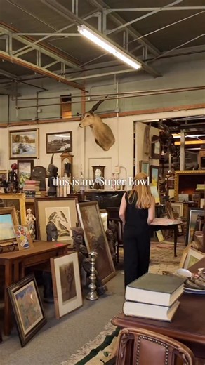 From sourcing antiques across Europe to bringing them home for you. This is my Super Bowl 🏈 | Austyn Marie Design