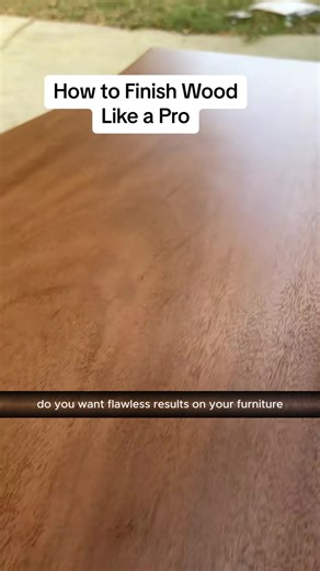 How to Finish Wood Like a Pro #diytips