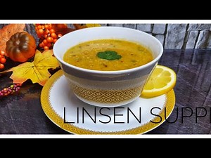 Linsensuppe/in 5 Minuten/VEGAN/Koch mit Sultana..