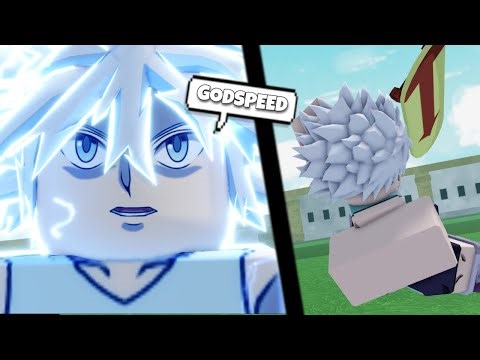 Killua Goes GODSPEED