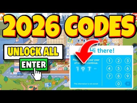 *NEW* Toca Boca Codes 2026 ✅ How to get EVERYTHING in Toca World for FREE! (WORKING CODE)