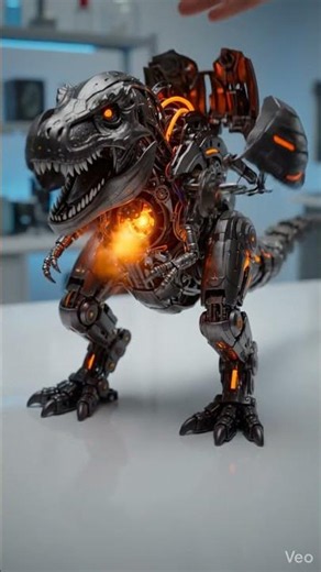 Mechanical T-Rex Transformation 🦖🤖 | Ultra Realistic Mech Dinosaur