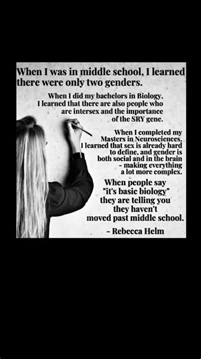 gender is complex, not basic | Subscribe for more #motivation 😊👍