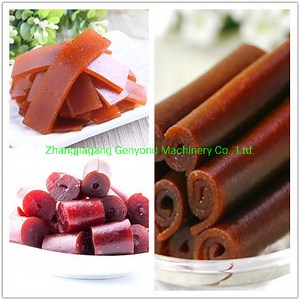 [Hot Item] Factory Genyond Fruit Bar Processing Plant Roll up Production Line Fruit Leather Making Machine