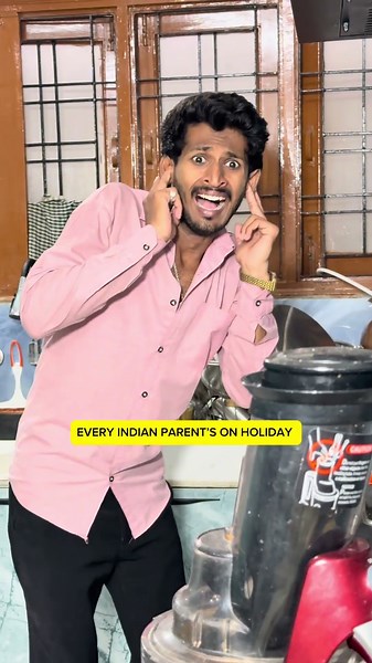 Every Indian Parent’s On Holiday’s 😂💯 #youtubeshorts #shortsfeed #viral #trending #relatable