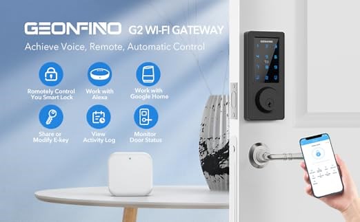TTLock App Operation when linking G2 WiFi Gateway