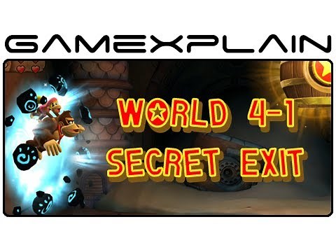 How to Unlock 4-A in Donkey Kong Country: Tropical Freeze (Secret Exit Guide & Walkthrough)