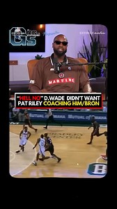 Pat Riley coaching LeBron WASN’T an option for Dwyane Wade 🤯 #nba #miamiheat #dwyanewade #lebronjames #nbachampion #nbabasketball #nbahighlights #nbaedits #entirelynba #basketball #hoopers #bball #ballislife | Entirely NBA