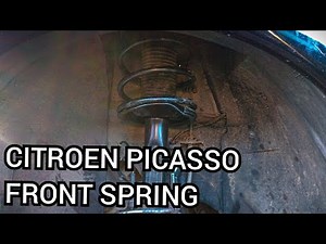 How to: Replace Citroën Picasso front spring
