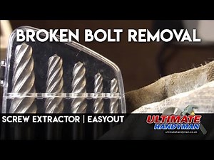 Screw extractor | easyout | broken bolt removal