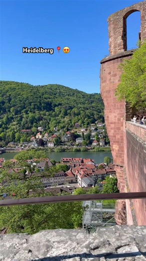 🇩🇪 Heidelberg Germany | Beautiful City Views | Germany Travel Shorts ✨ #germany #germanytourism