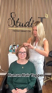 9.4K views · 61 reactions | ✨ The Most Natural-Looking Hair Topper! ✨...