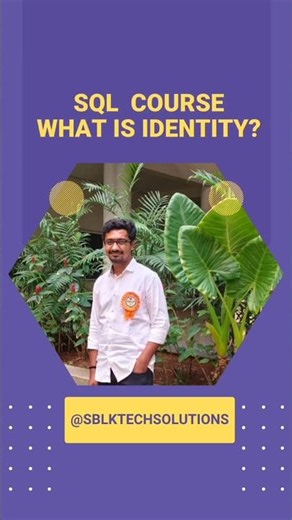 WHAT IS IDENTITY? | #SQL#SQLServer#Database#DataEngineering#DBA#IdentityColumn#AutoIncrement
